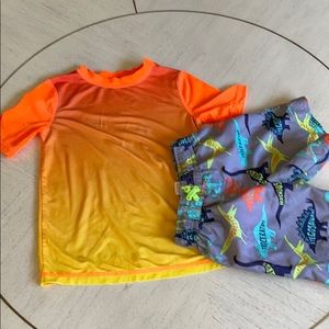 Boys Cat & Jack Swimsuit 5T